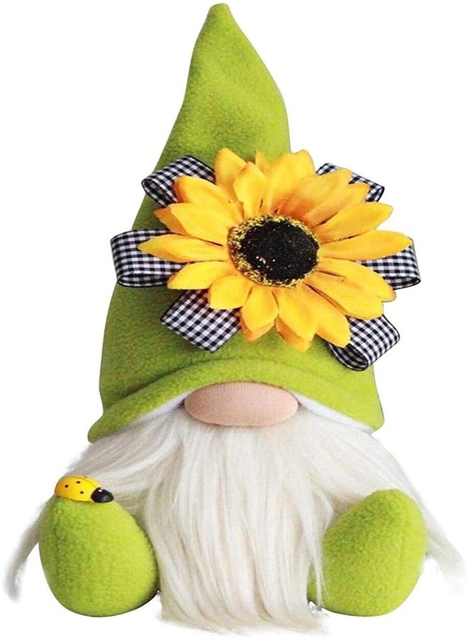 DYFCNP Gnome Plush Decorations for Home, Spring Summer Sunflower Gnome Decor,Faceless Plush Doll,Bee Gnomes Plush Decor,Faceless Doll for Home Office Festival Decor World Bee Day Tray Decor (A) - Image 1